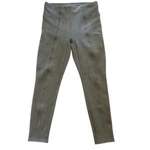 Spanx Tan Suede Leggings sz Medium